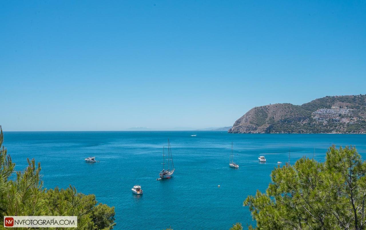 Villa sobre el Mar Alborán La Herradura  Esterno foto