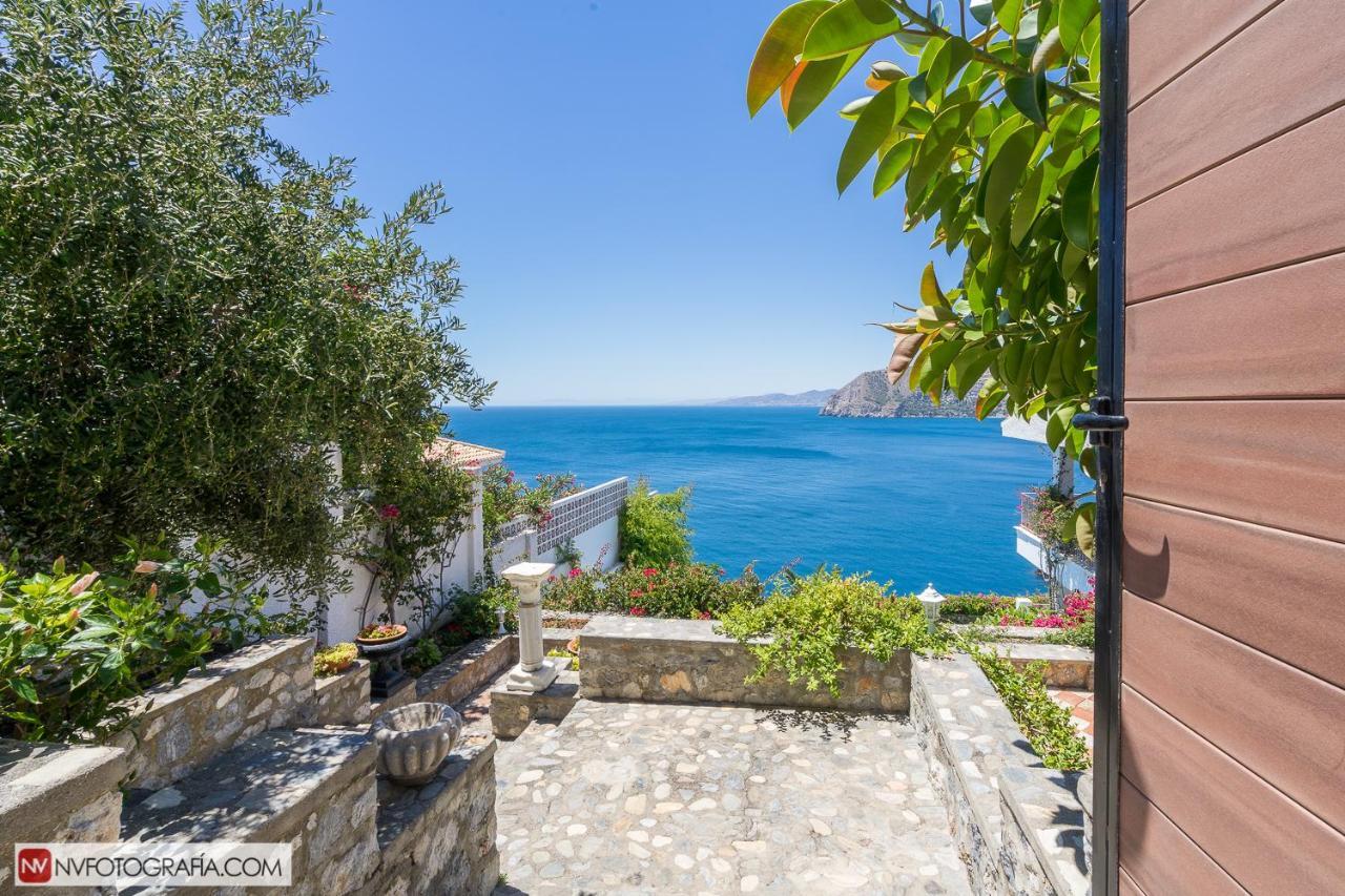 Villa sobre el Mar Alborán La Herradura  Esterno foto
