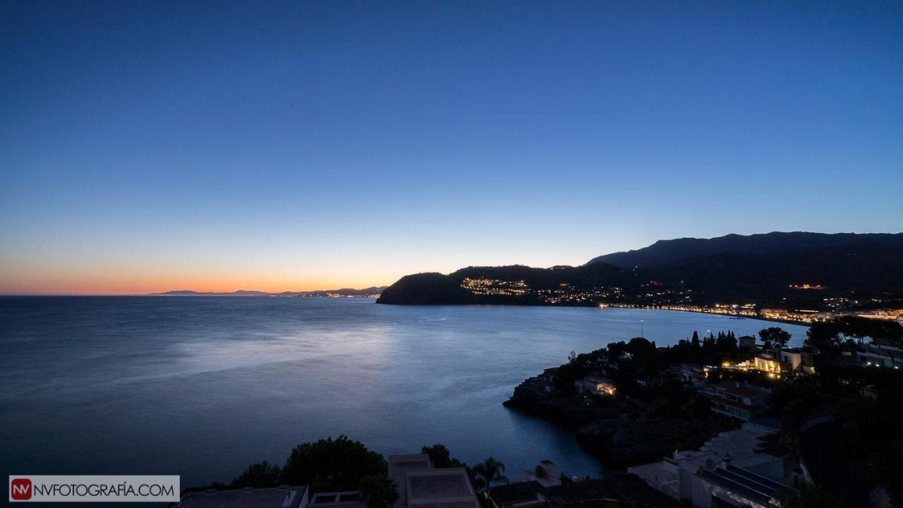 Villa sobre el Mar Alborán La Herradura  Esterno foto
