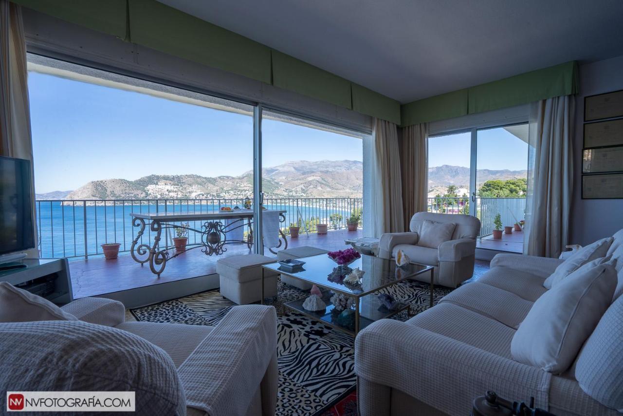 Villa sobre el Mar Alborán La Herradura  Esterno foto